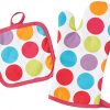 [B00K7XT5OW] Wenko Set of oven glove and cloth Dots ミトンと鍋敷きセット     2102170100