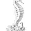 [B00T83JRSG] Premier Seahorse Candle Holder – White  タツノオトシゴ キャンドルホルダー ホワイト 1410837