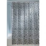 [B00K7WKOXY] InterDesign Honeycomb ハニーコム・シャワー・カーテン、180 x 200 cm、ブラック 29098EJ